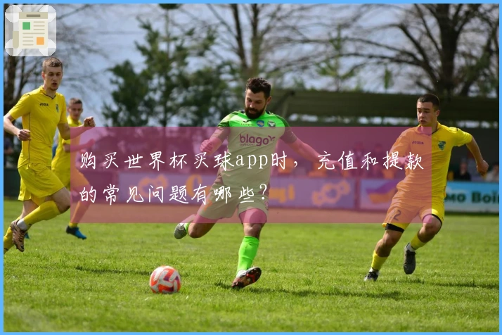 购买世界杯买球app时，充值和提款的常见问题有哪些？