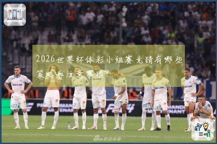 2026世界杯体彩小组赛竞猜有哪些策略和注意事项？