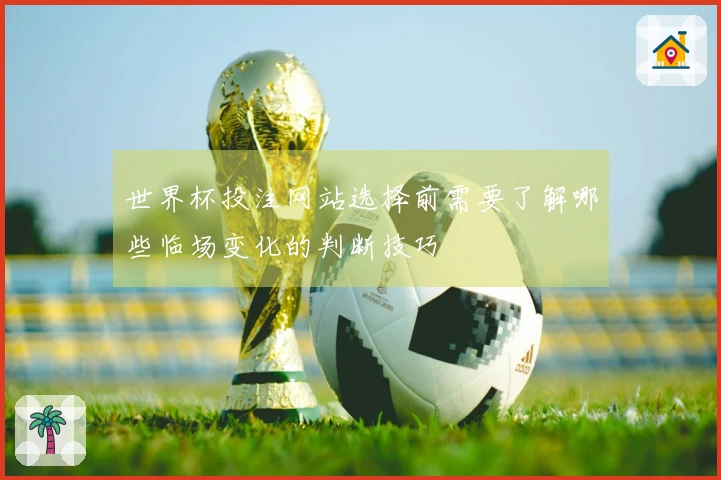 世界杯投注网站选择前需要了解哪些临场变化的判断技巧